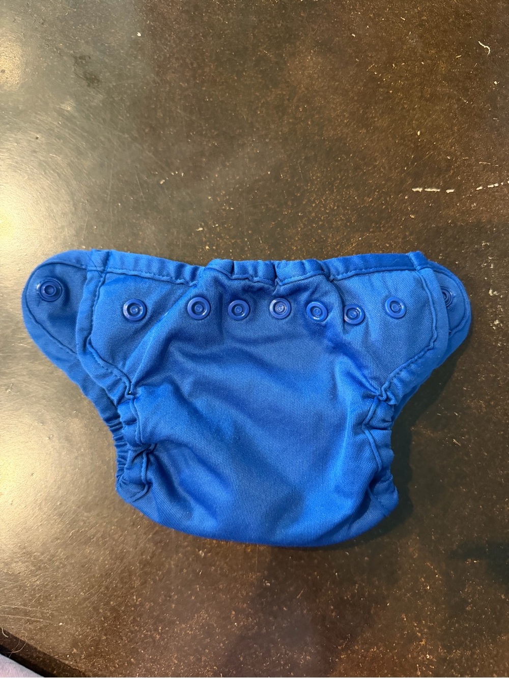 BumGenius Royal Blue Newborn All-In-One Cloth Diaper